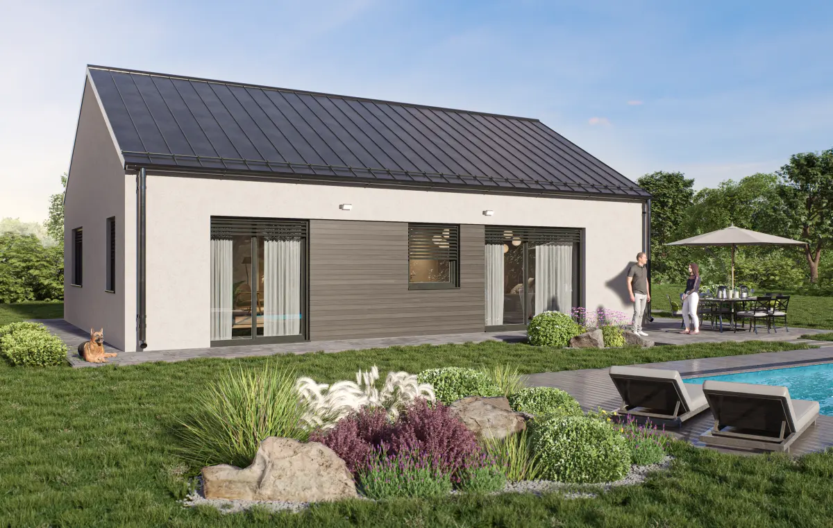 Bungalov rodinný dům MD120