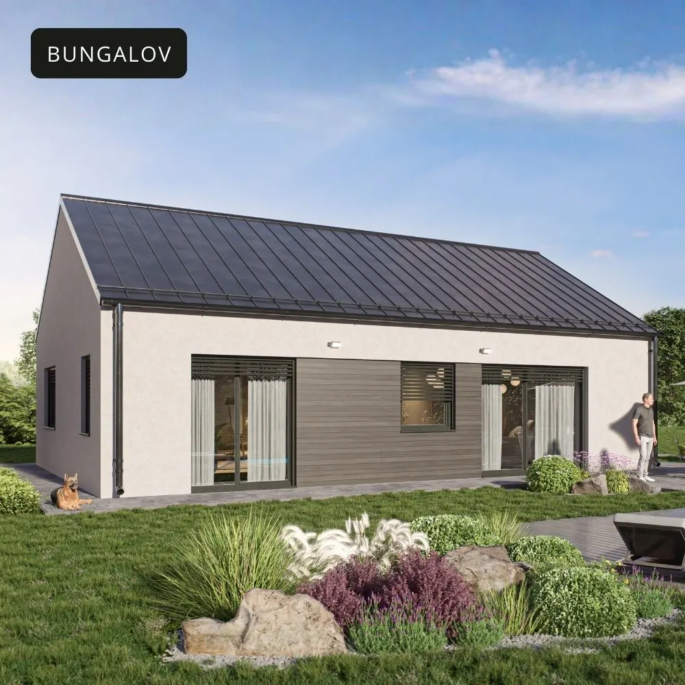Moderní bungalov rodinný dům MD120